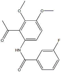 N-(2-acetyl-3,4-diMethoxyphenyl)-3-fluorobenzaMide CAS#: 1256037-07-6