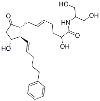 N-((2-hydroxy-1-hydroxyMethyl)ethyl)-9-oxo-11.alpha.,15S-dihydroxy-17-phenyl-18,19,20-trinor-prosta-5Z,13E-dien-1-aMide CAS#: 1193782-16-9