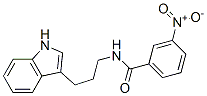 N-[3-(1H-Indol-3-yl)propyl]-m-nitrobenzamide CAS#: 72612-07-8