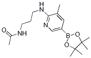 N-(3-(3-Methyl-5-(4,4,5,5-tetraMethyl-1,3,2-dioxaborolan-2-yl)pyridin-2-ylaMino)propyl)acetaMide CAS#: 1354724-87-0