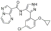N-(3-(5-chloro-2-cyclopropoxyphenyl)-1H-pyrazol-4-yl)pyrazolo[1,5-a]pyriMidine-3-carboxaMide CAS#: 1260164-11-1