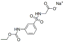 N-[[3-[(Ethoxycarbonyl)amino]phenyl]sulfonyl]glycine sodium salt CAS#: 71205-45-3