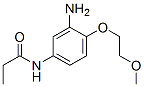 N-[3-amino-4-(2-methoxyethoxy)phenyl]propionamide CAS#: 71230-65-4