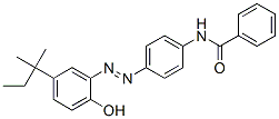 N-[4-[[2-hydroxy-5-(tert-pentyl)phenyl]azo]phenyl]benzamide CAS#: 71701-24-1