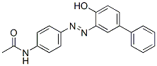 N-[4-[(4-hydroxy[1,1'-biphenyl]-3-yl)azo]phenyl]acetamide CAS#: 70660-54-7