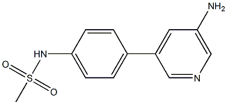 N-(4-(5-aMinopyridin-3-yl)phenyl)MethanesulfonaMide CAS#: 1258624-12-2