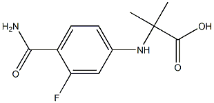 N-[4-(AMinocarbonyl)-3-fluorophenyl]-2-Methylalanine CAS#: 1242137-20-7