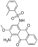 N-[(4-Amino-9,10-dihydro-3-methoxy-9,10-dioxoanthracen)-1-yl]-2-methylbenzenesulfonamide CAS#: 71598-18-0