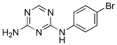 N-(4-BROMO-PHENYL)-[1,3,5]TRIAZINE-2,4-DIAMINE CAS#: 72274-25-0