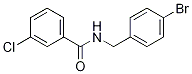 N-(4-BroMobenzyl)-3-chlorobenzaMide, 97% CAS#: 1304876-58-1