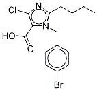 N-(4-Bromobenzyl)-2-butyl-4-chloro-1H-imidazole-5-carboxylic Acid CAS#: 1246817-41-3