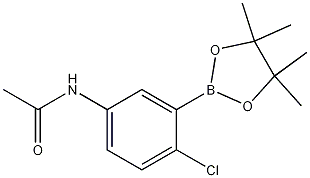 N-(4-Chloro-3-(4,4,5,5-tetramethyl-1,3,2-dioxaborolan-2-yl)phenyl)acetamide CAS#: 1218789-92-4