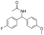 N-[(4-Fluorophenyl)(4-Methoxyphenyl)Methyl]acetaMide CAS#: 1373233-45-4