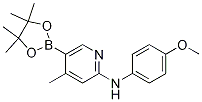 N-(4-Methoxyphenyl)-4-Methyl-5-(4,4,5,5-tetraMethyl-1,3,2-dioxaborolan-2-yl)pyridin-2-aMine CAS#: 1351381-25-3