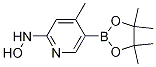 N-(4-Methyl-5-(4,4,5,5-tetraMethyl-1,3,2-dioxaborolan-2-yl)pyridin-2-yl)hydroxylaMine CAS#: 1353718-43-0