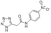 N-(4-Nitrophenyl)-1H-tetrazole-5-acetamide CAS#: 70786-32-2