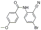N-(4-broMo-2-cyanophenyl)-4-MethoxybenzaMide CAS#: 1206675-33-3