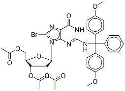 N-(4,4'-DiMethoxytrityl)-8-broMoguanosine 2',3',5'-Triacetate CAS#: 1096020-93-7