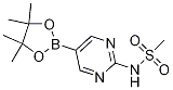 N-(5-(4,4,5,5-Tetramethyl-1,3,2-dioxaborolan-2-yl)pyrimidin-2-yl)methanesulfonamide CAS#: 1218789-36-6