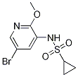 N-(5-broMo-2-Methoxypyridin-3-yl)cyclopropanesulfonaMide CAS#: 1083326-05-9