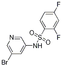 N-(5-broMopyridin-3-yl)-2,4-difluorobenzenesulfonaMide CAS#: 1083326-23-1