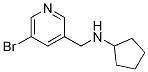 N-((5-bromopyridin-3-yl)methyl)cyclopentanamine CAS#: 1183060-02-7