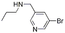 N-((5-bromopyridin-3-yl)methyl)propan-1-amine CAS#: 1152879-11-2