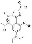 N-[5-diethylamino-2-(3,5-dinitrothiophen-2-yl)diazenyl-phenyl]acetamide CAS#: 71872-50-9