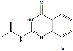 N-(8-broMo-4-oxo-3,4-dihydroquinazolin-2-yl)acetaMide CAS#: 1258630-87-3