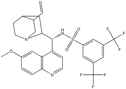 N-[(9R)-6'-Methoxycinchonan-9-yl]-3,5-bis(trifluoroMethyl)-BenzenesulfonaMide CAS#: 1096403-83-6