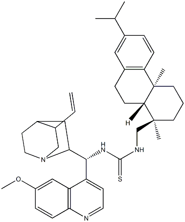 N-[(9R)-6'-Methoxycinchonan-9-yl]-N'-[[(1R,4aS,10aR)-1,2,3,4,4a,9,10,10a-octahydro-1,4a-diMethyl-7-(1-Methylethyl)-1-phenanthrenyl]Methyl]-Thiourea CAS#: 1314080-83-5