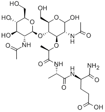 N-ACETYL-D-GLUCOSAMINYL-(BETA1,4)-N-ACETYLMURAMYL-L-ALANYL-D-ISOGLUTAMINE CAS#: 70280-03-4
