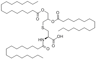 N-ALPHA-PALMITOYL-S-[2,3-BIS(PALMITOYLOXY)-(2RS)-PROPYL]-L-CYSTEINE CAS#: 70512-46-8