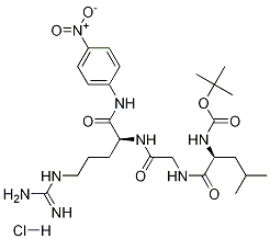 N-BOC-L-leucylglycyl-arginine-p-nitroanilide hydrochloride CAS#: 71730-95-5