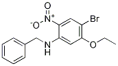 N-Benzyl-4-bromo-5-ethoxy-2-nitroaniline CAS#: 1345471-72-8
