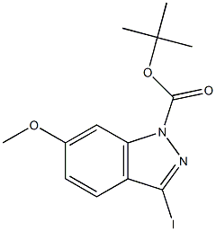 N-Boc-3-iodo-6-Methoxy-1H-indazole CAS#: 1190319-68-6
