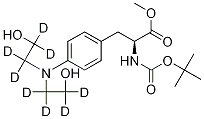 N-Boc-4-[bis(2-hydroxyethyl-d4)amino]-L-phenylalanine Methyl Ester CAS#: 1217602-23-7