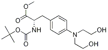 N-Boc-4-[bis(2-hydroxyethyl)amino]-L-phenylalanine Methyl Ester CAS#: 1217651-06-3