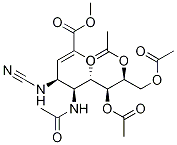 N-Cyano Zanamivir Amine Triacetate Methyl Ester CAS#: 1228216-82-7