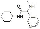 N-Cyclohexyl-2-(methylamino)-2-(pyridin-3-yl)acetamide CAS#: 1251023-39-8