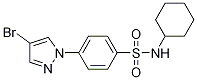 N-Cyclohexyl 4-(4-bromopyrazol-1-yl)benzenesulfonamide CAS#: 1187385-90-5