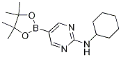 N-Cyclohexyl-5-(4,4,5,5-tetramethyl-1,3,2-dioxaborolan-2-yl)pyrimidin-2-amine CAS#: 1218789-35-5