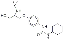 N-Cyclohexyl-N'-[2-(tert-butyl)aMino-3-hydroxypropoxy]phenylurea-d5 CAS#: 1329835-86-0