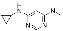 N-Cyclopropyl-N',N'-diMethyl-pyriMidine-4,6-diaMine CAS#: 1353987-43-5