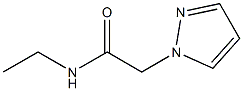 N-Ethyl-2-(1-pyrazolyl)acetaMide CAS#: 1205076-85-2