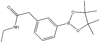 N-Ethyl-2-[3-(4,4,5,5-tetramethyl-1,3,2-dioxaborolan-2-yl)phenyl]acetamide CAS#: 1256359-87-1