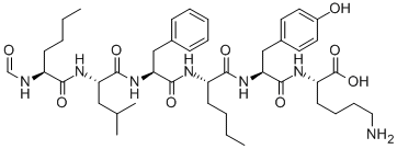 N-FORMYL-NLE-LEU-PHE-NLE-TYR-LYS CAS#: 71901-21-8
