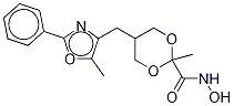 N-Hydroxy-2-Methyl-5-[(5-Methyl-2-phenyl-4-oxazolyl)Methyl]-1,3-dioxane-2-carboxaMide CAS#: 1297530-08-5