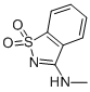 N-METHYL-1,2-BENZISOTHIAZOL-3-AMINE 1,1-DIOXIDE CAS#: 7677-47-6