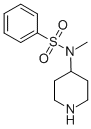 N-METHYL-N-4-PIPERIDINYL-BENZENESULFONAMIDE CAS#: 70724-84-4